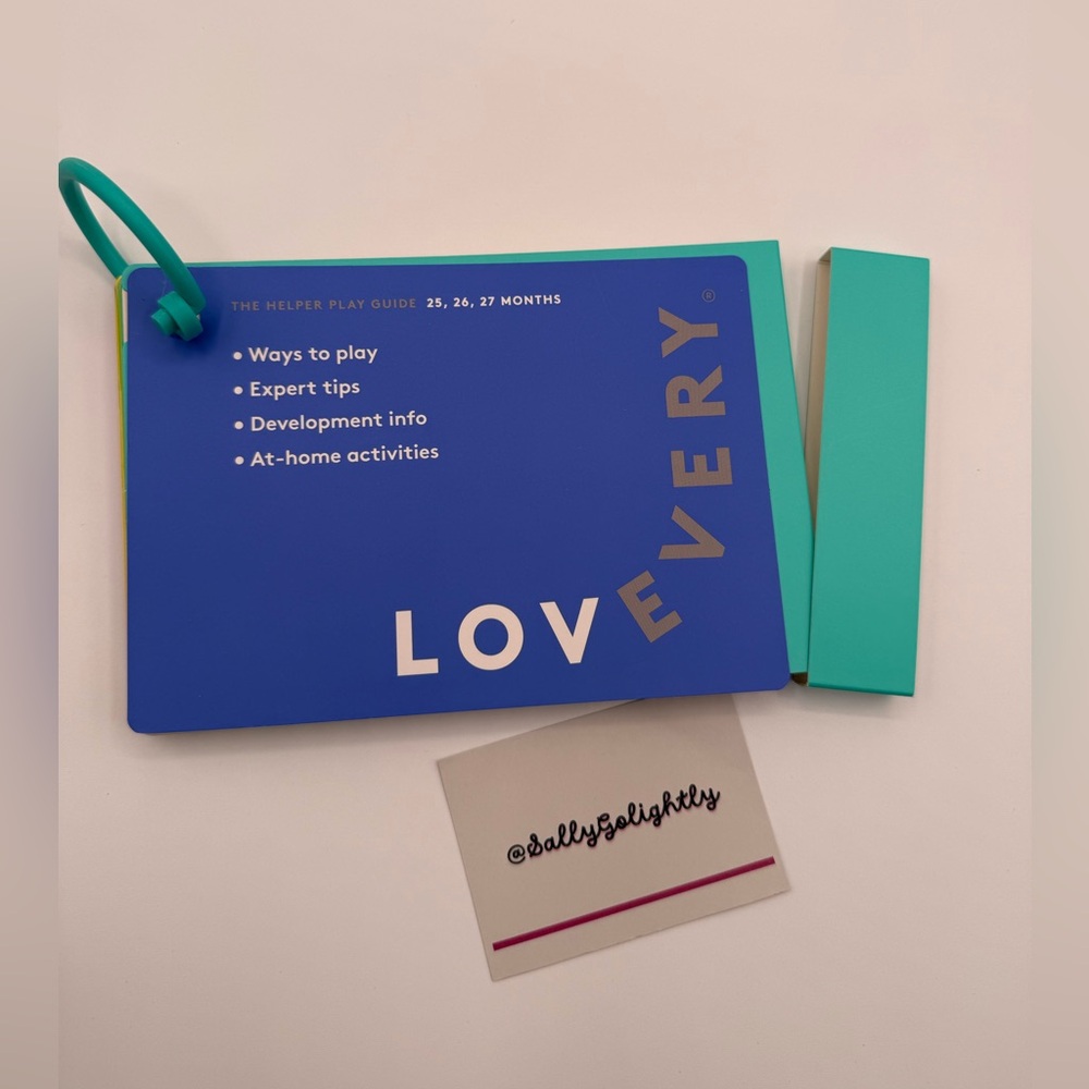 LOVEVERY The Helper Playguide (25, 26, 27 Months)